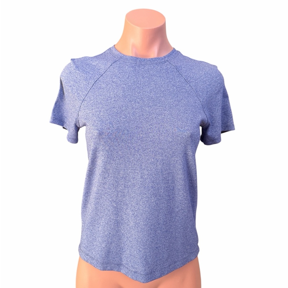 NEW Lululemon License to Train Classic-Fit T-Shirt Heathered Pipe Dream Blue 4 - Picture 7 of 11
